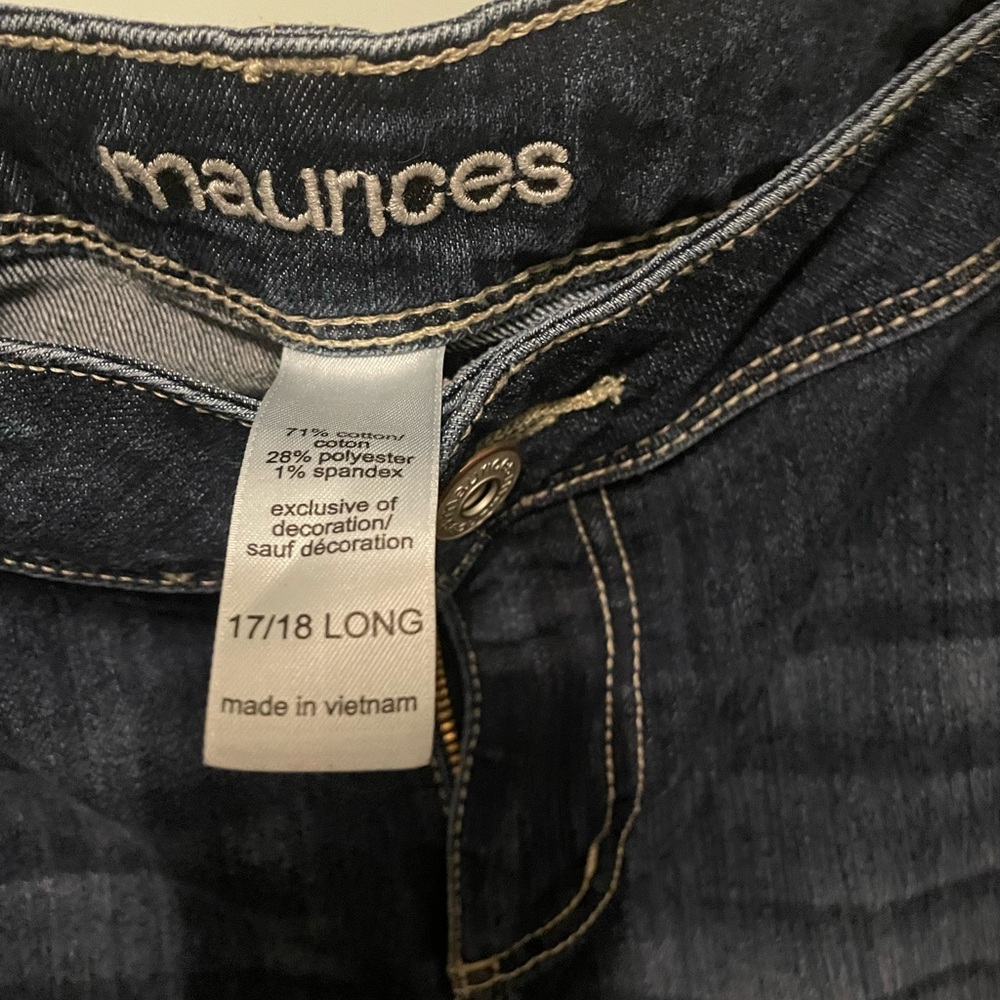 Maurice’s boot cut 17/18 Jeans
